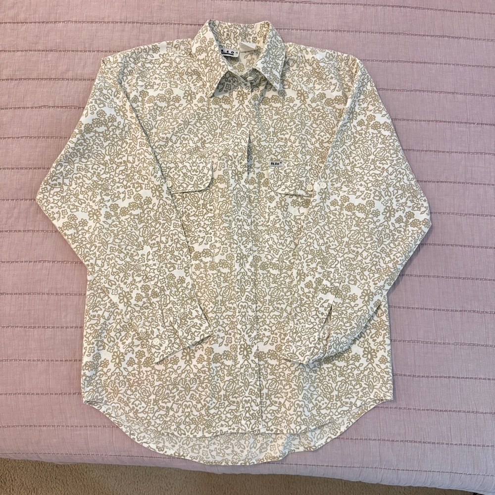 Ilio Cotton Long Sleeve Button Down. Cottage Core, Clean girl.